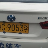 北汽新能源EU系列車型應用駕培駕考領域CAN總線網(wǎng)關接口位置